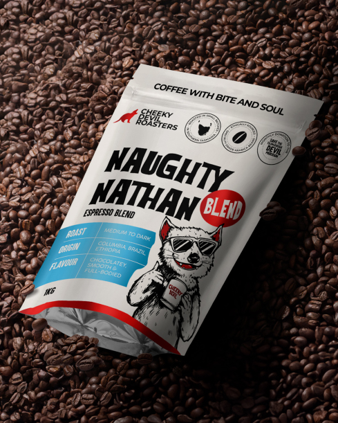 Cheeky Devil Coffee Roaster rebrand