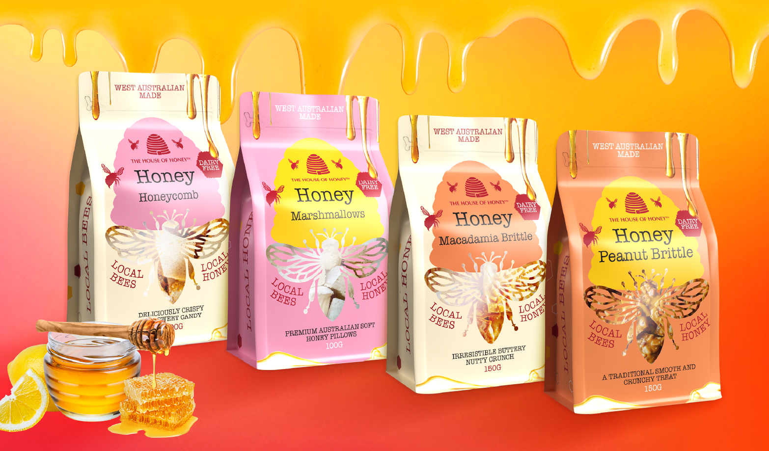 The House of Honey – Packaging Design Rebrand by Thirsty Fox